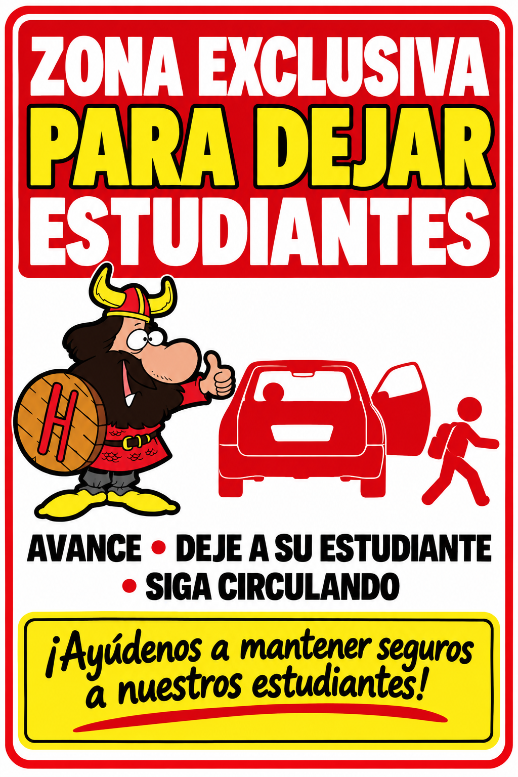 New Student Drop Off Procedure