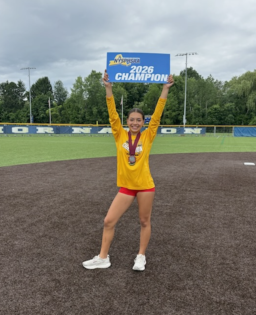 Sachem East’s Bella Galeas Crowned New York State Pentathlon Champion