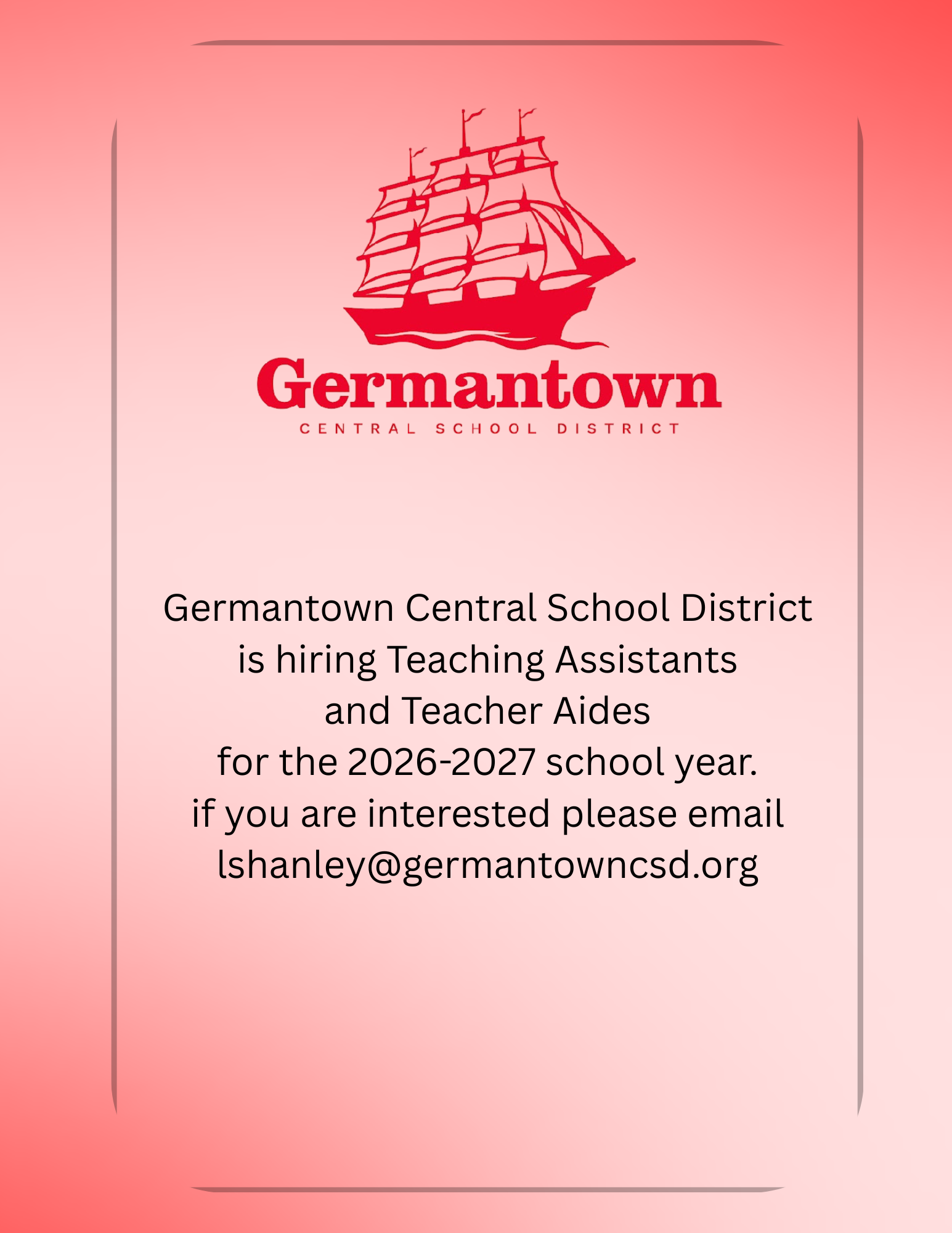 Hiring Teaching Assistants and Teacher Aides