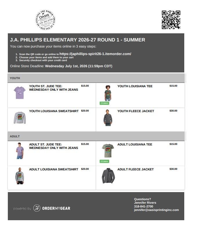 Uniform T-Shirts