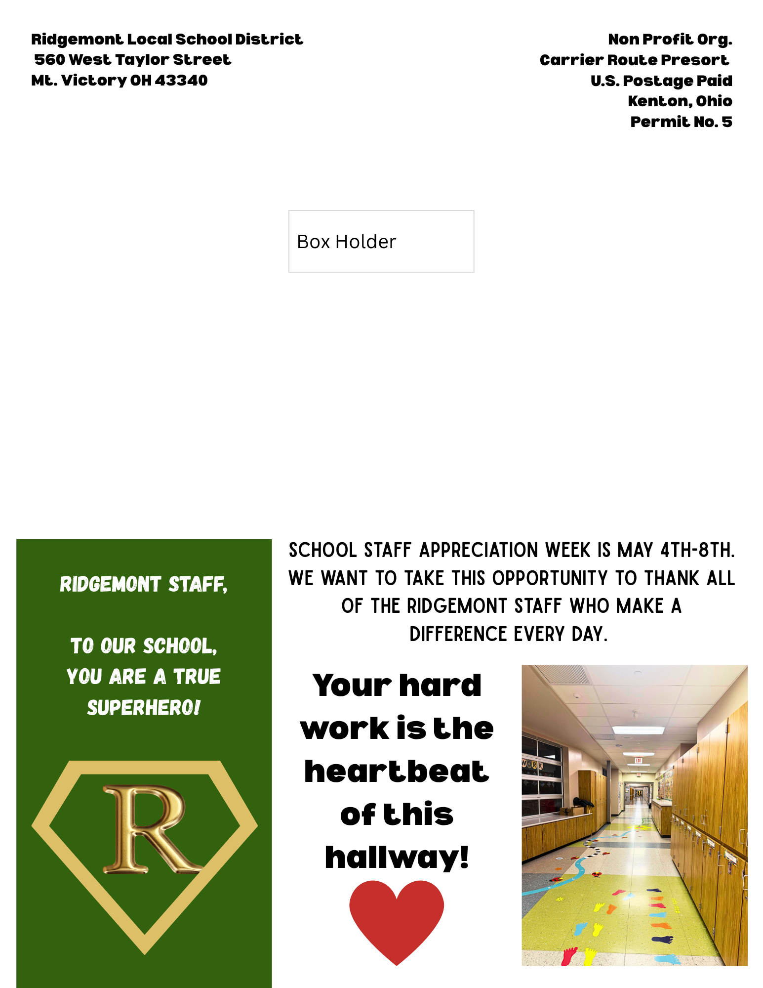 Ridgemont Local Schools