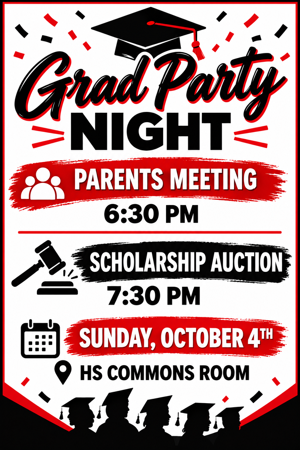 Senior Grad Night Meeting *October 4th*