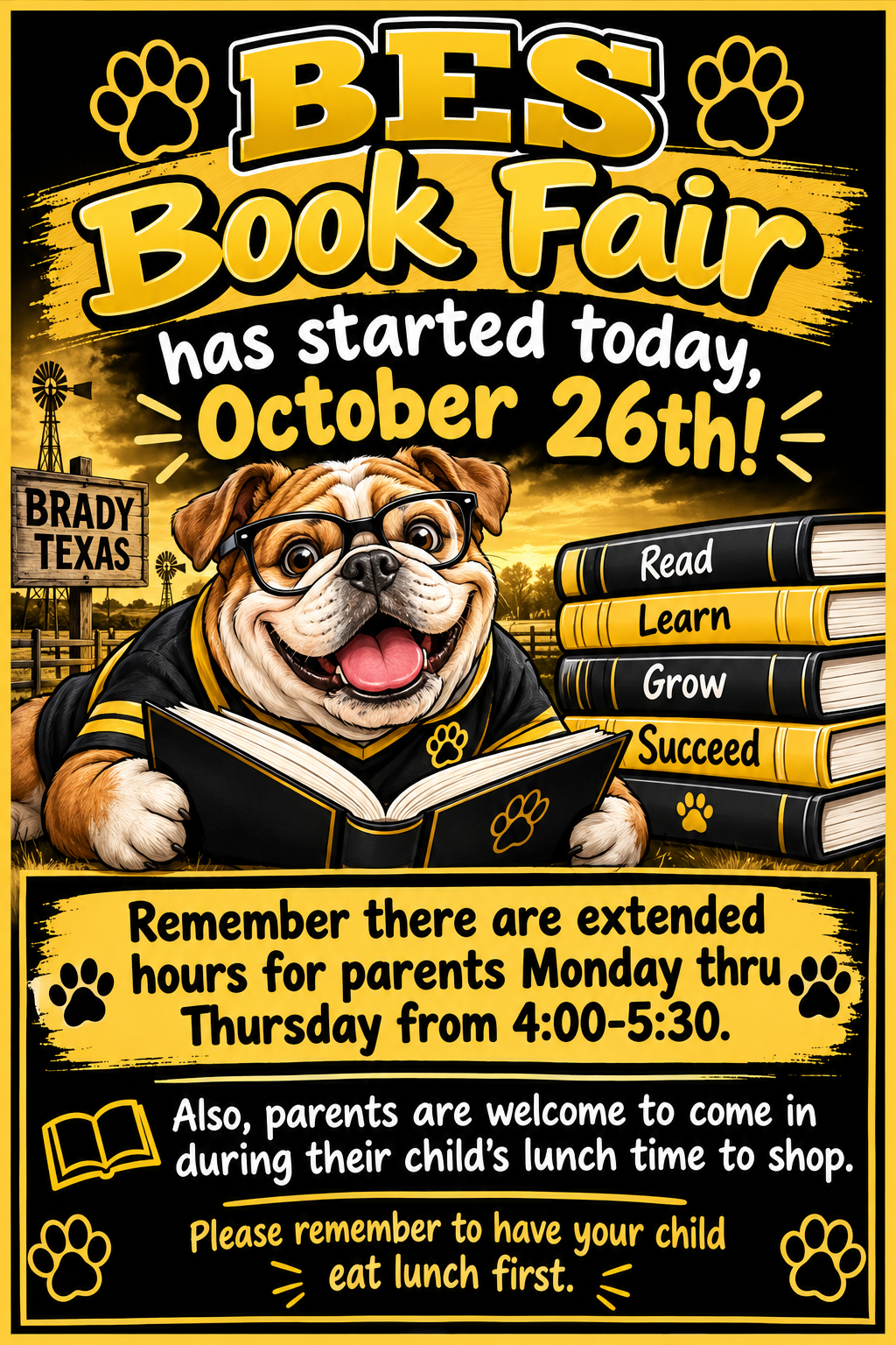 Book Fair Starts Today
