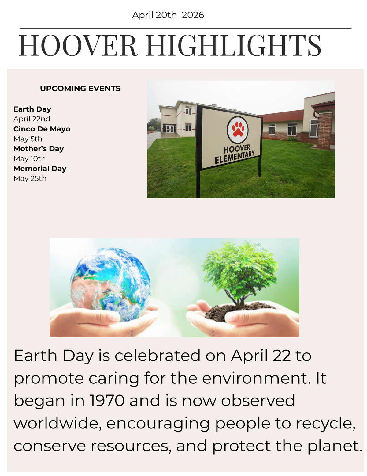 Parent Newsletter