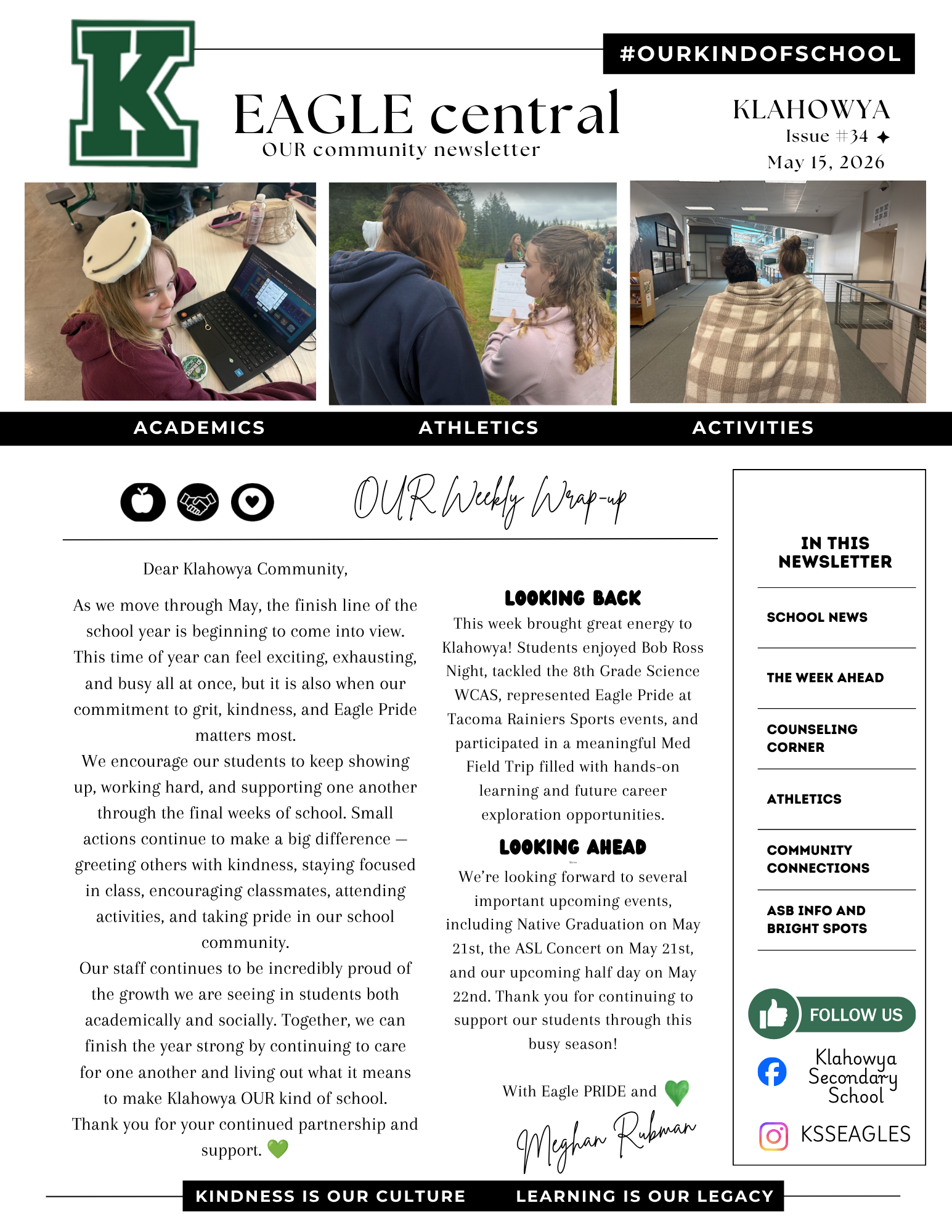 The Eagle Central Community Newsletter Issue #34