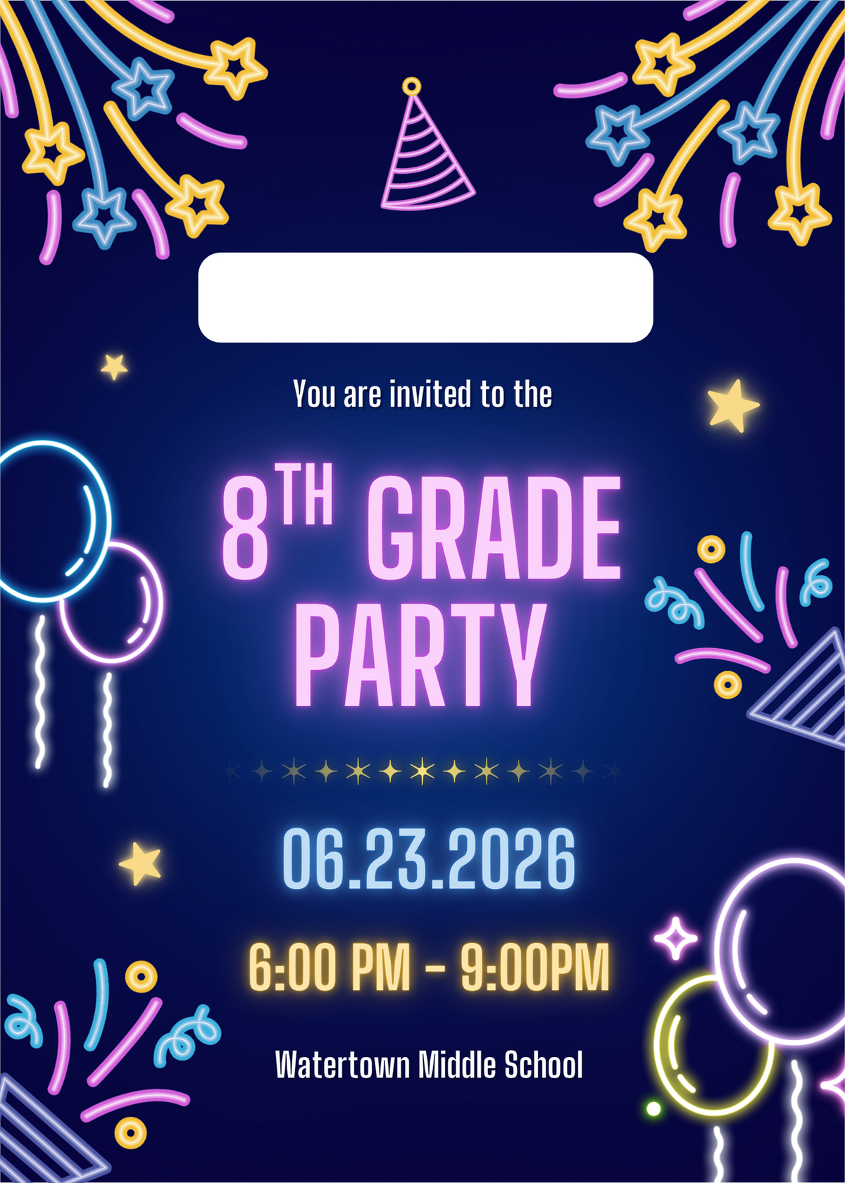 8th Grade Party