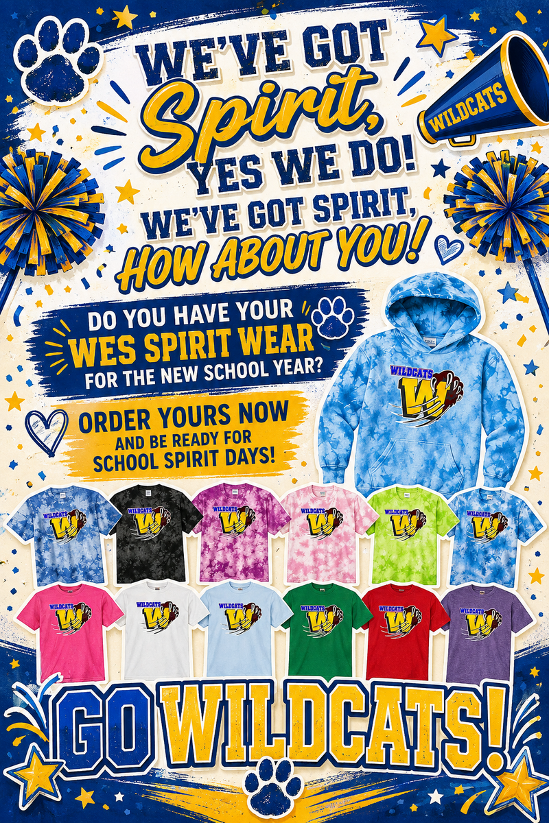 WES Spirit Wear 