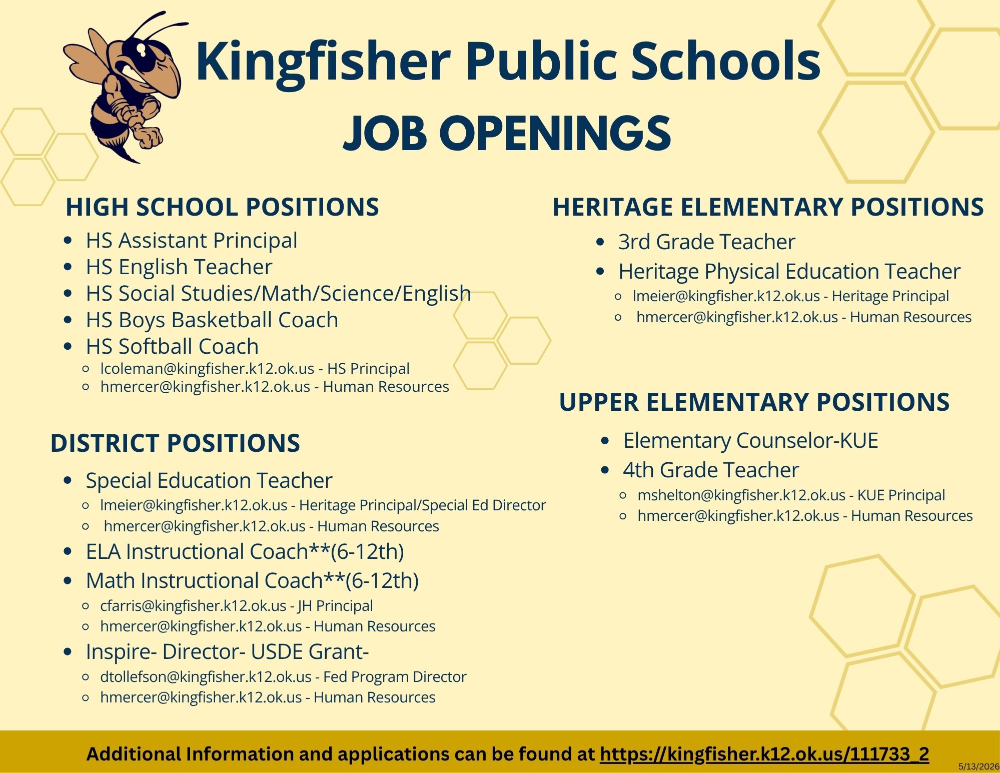 KPS Job Openings