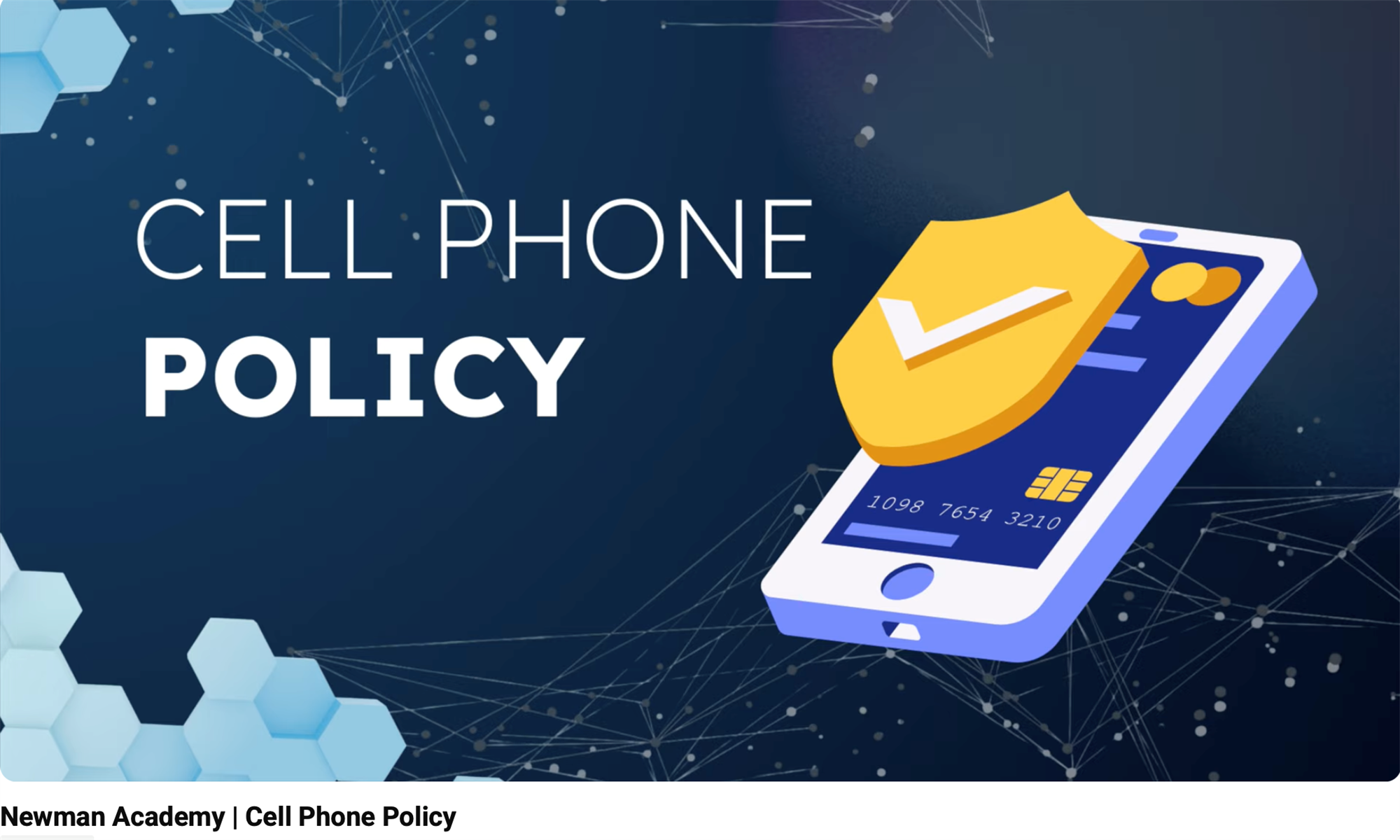NIA Cell Phone Policy