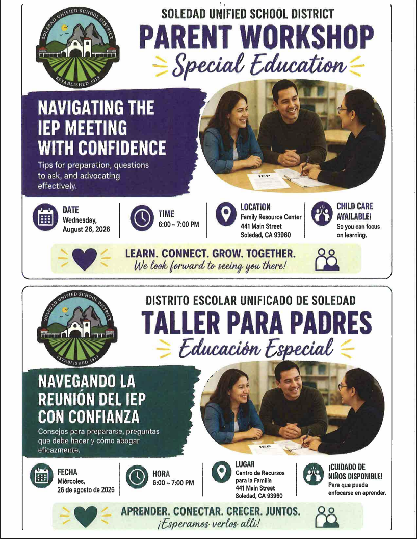 Parent Workshop: Navigating the IEP Meeting with Confidence