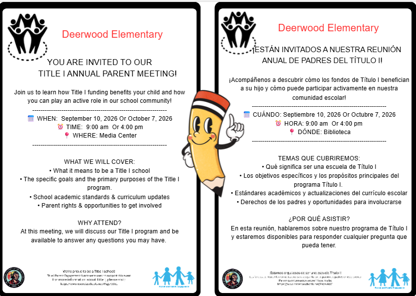 Title 1 Parent Meeting