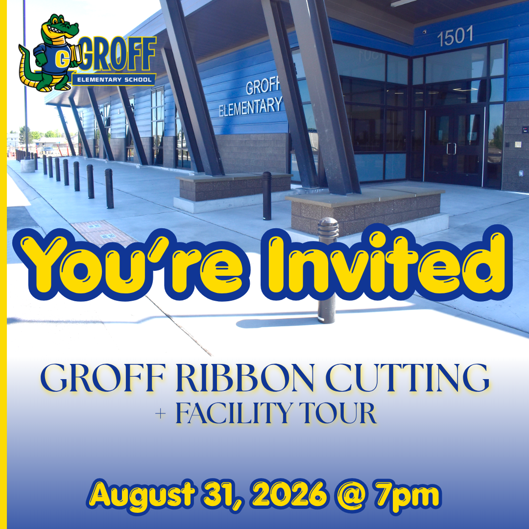 REMINDER: Groff Ribbon Cutting & Tour: Join Us August 31