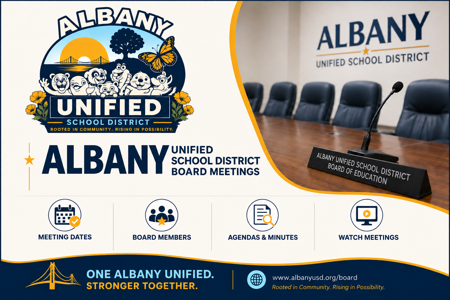 AUSD Board of Education Meeting  & Study Session – Sept 22, 2026