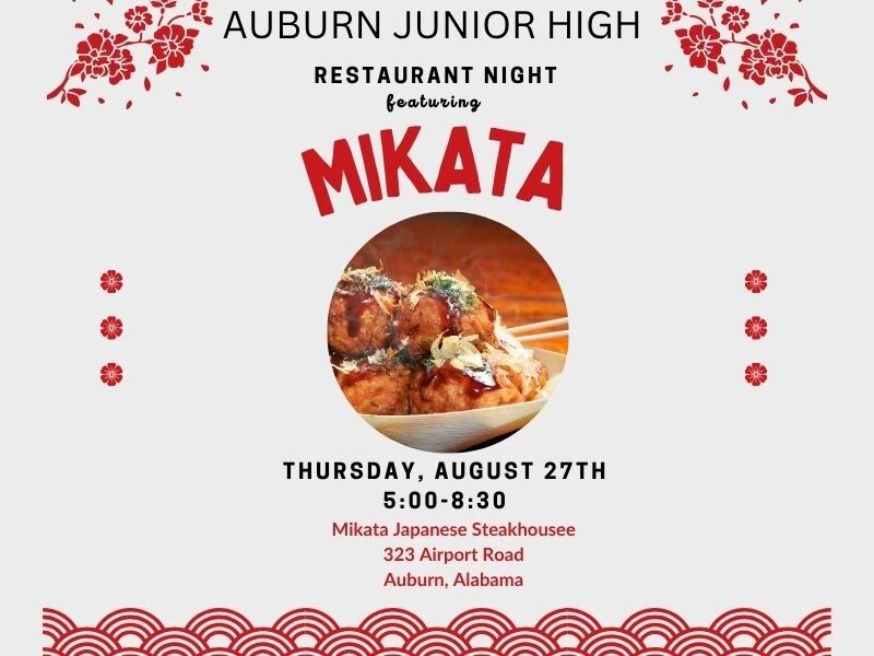 AJHS PTO Restaurant Night
