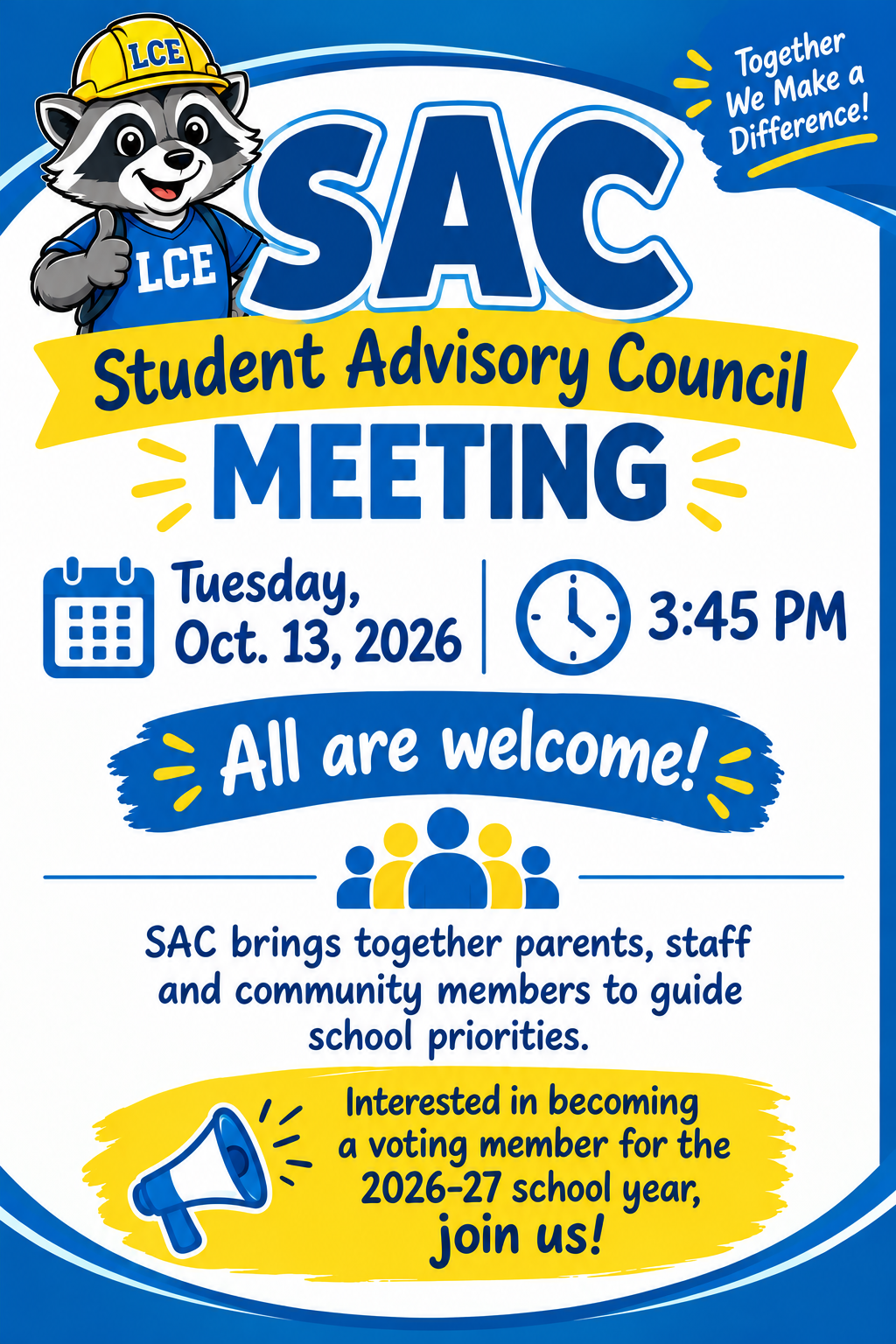 SAC Meeting - 10/13/2026