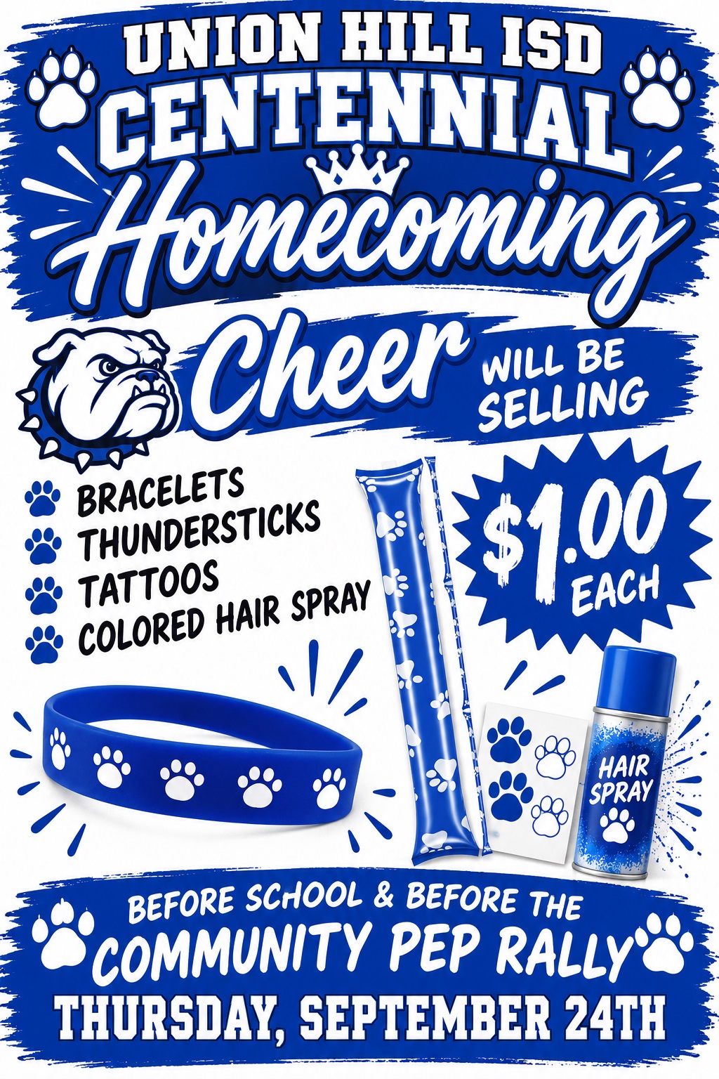School Spirit for Sale!!!
