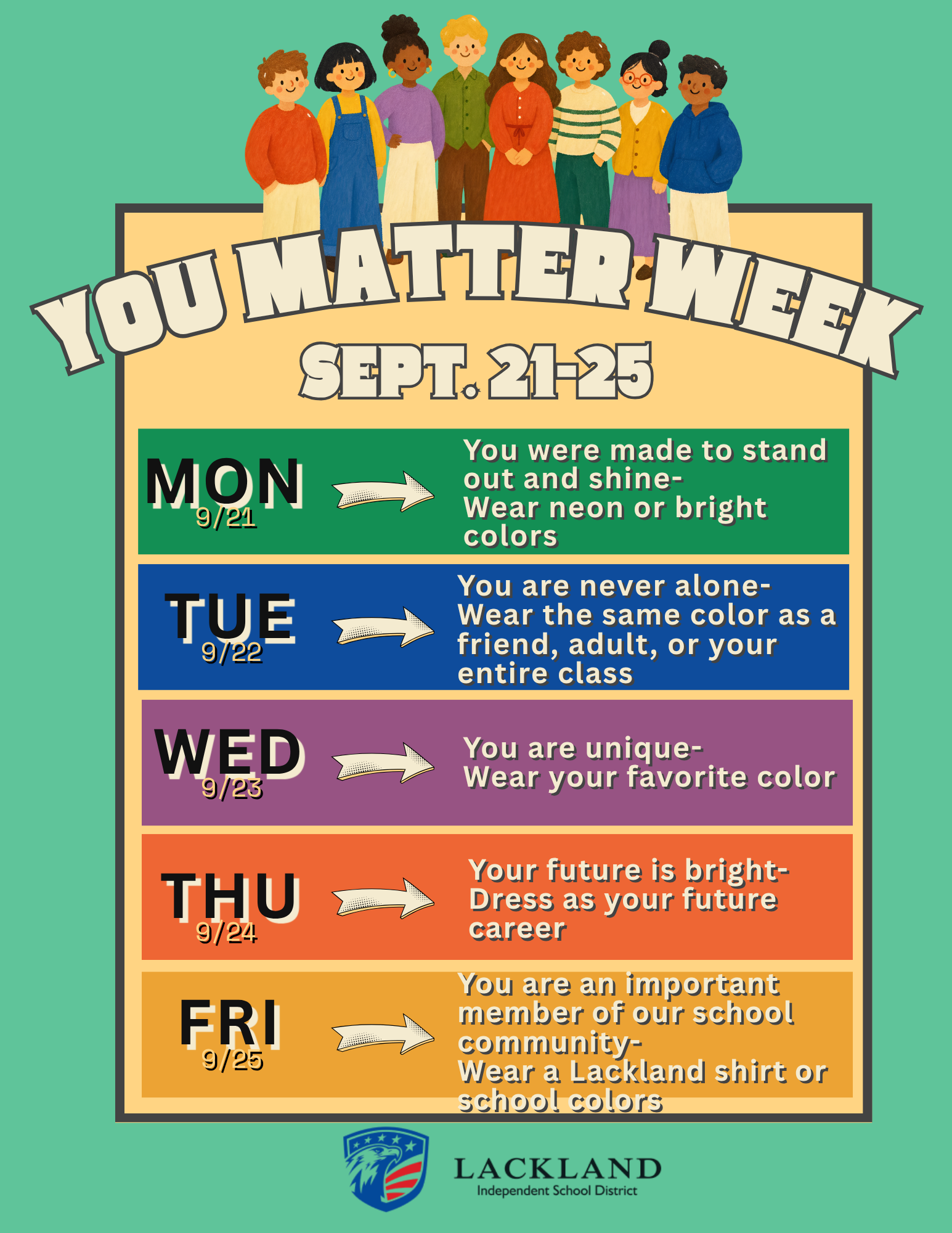 REMINDER- You Matter Week