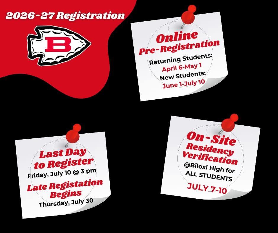 2026 - 27 Registration is Open