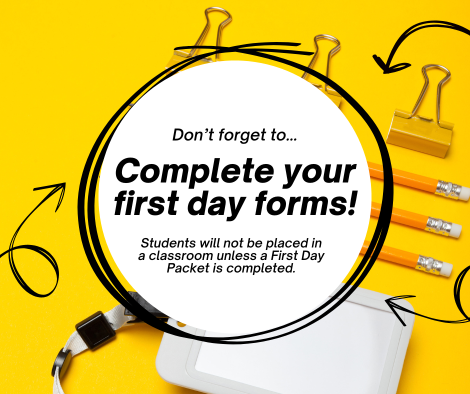First Day Forms
