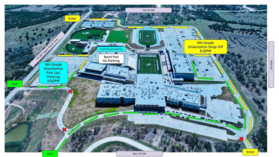 Freshman Orientation Tonight - August 4 from 3:30-5:30PM