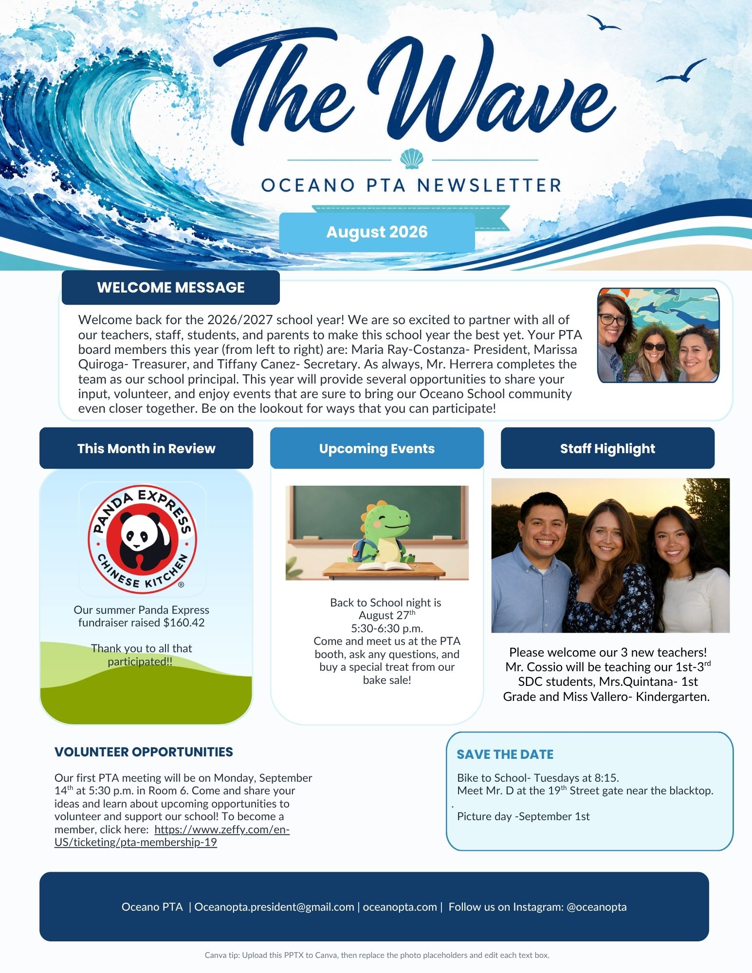 PTA Newsletter