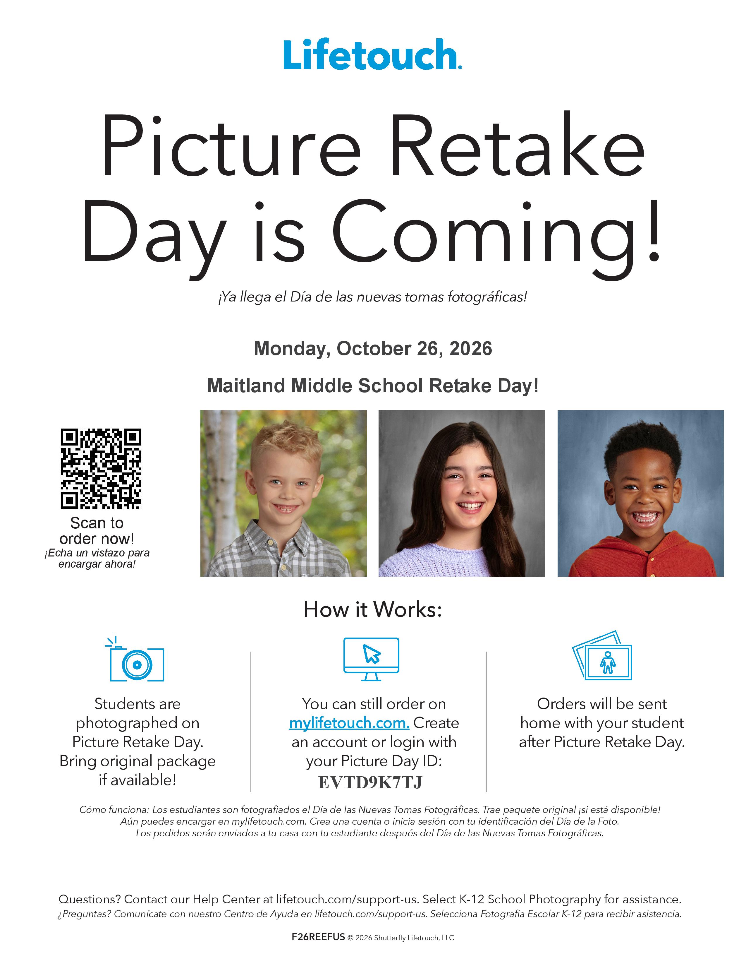 Picture Retakes!