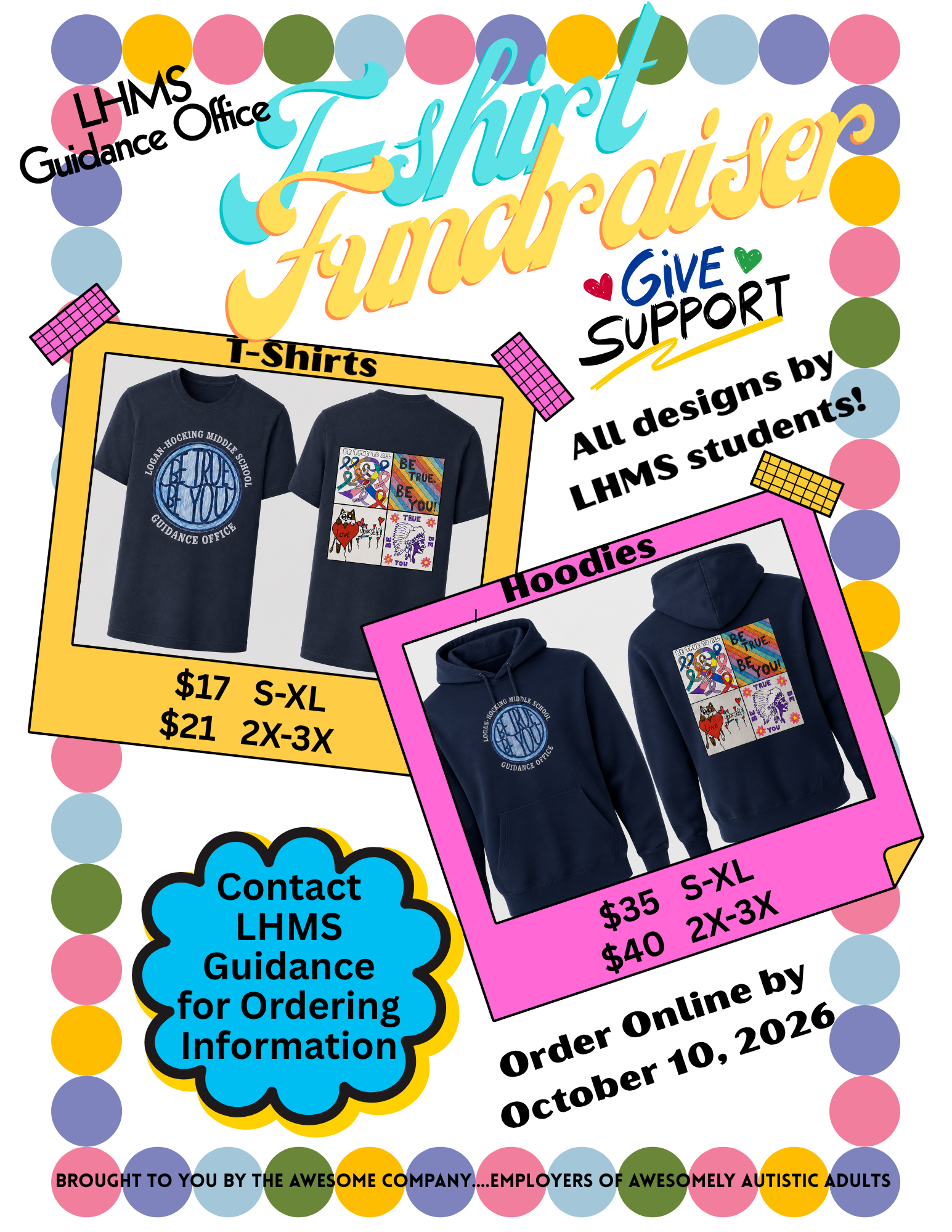 LHMS Guidance Office T-Shirt Fundraiser