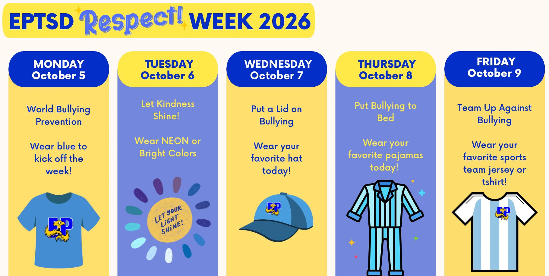EPTSD Respect Week 2026- October 5th - 9th 