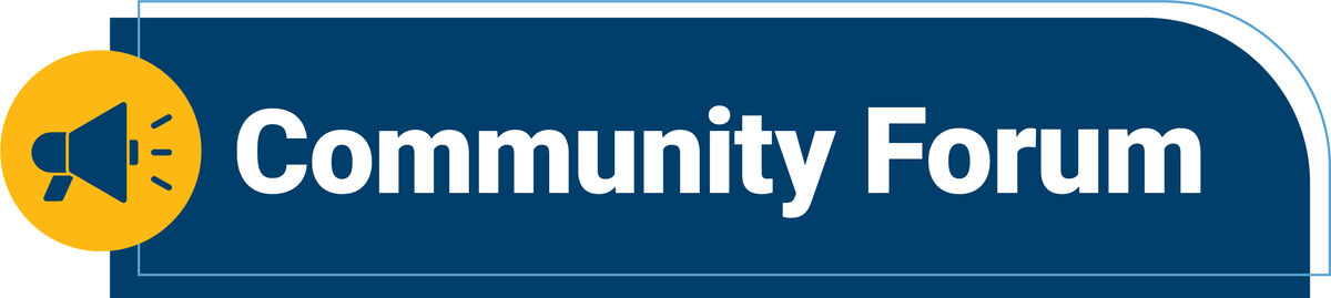 Community Forum on Tues, Sept. 22, 2026