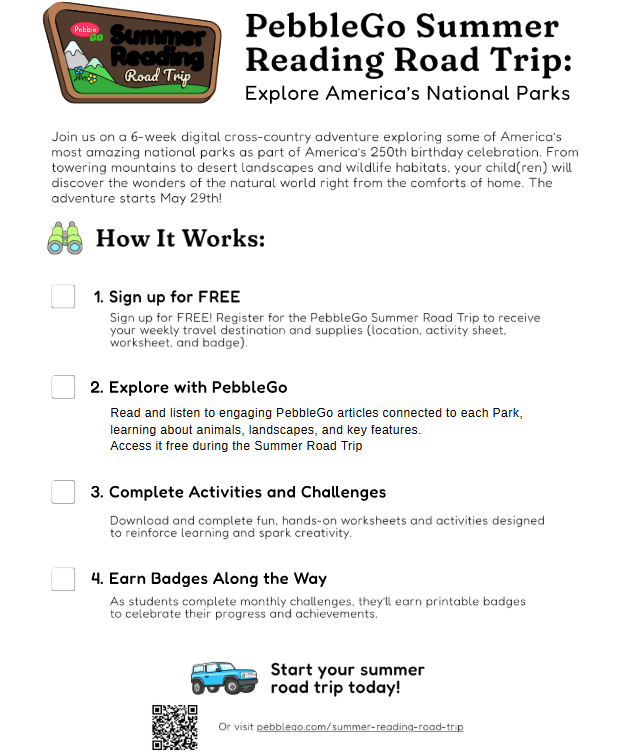Summer Reading Activity