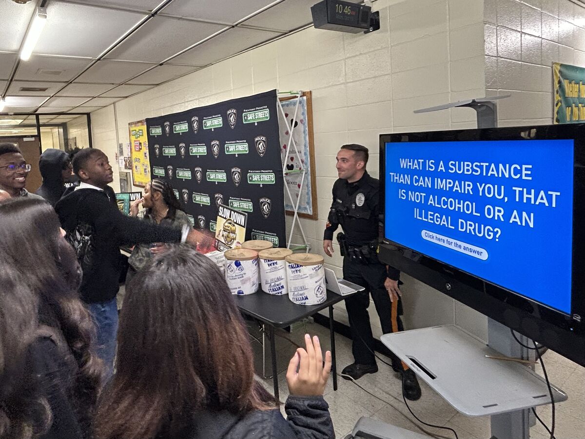 PHS SADD busy spreading the word for National Teen Driver Safety Month