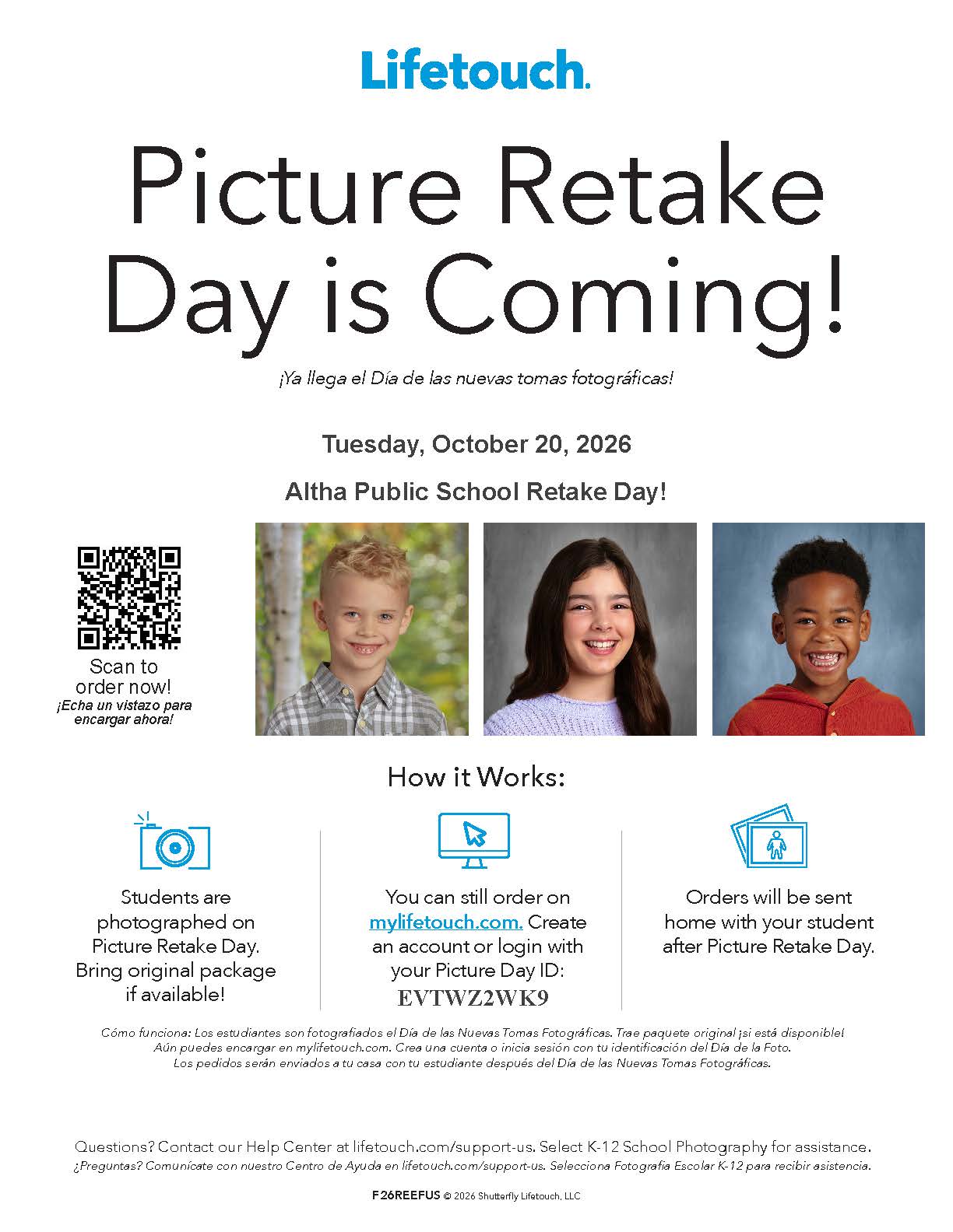 Retake Picture Day