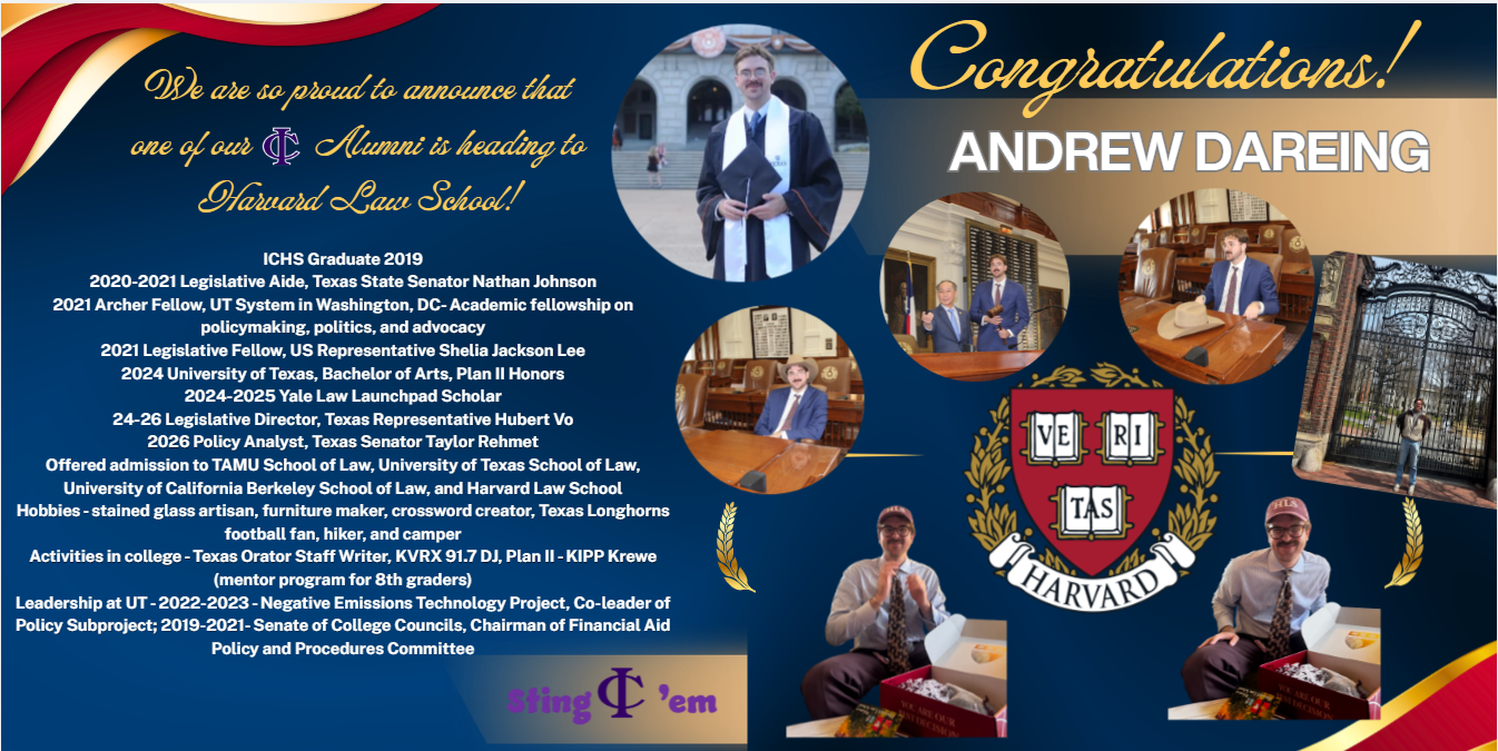 IC Alumni Spotlight- Andrew Dareing