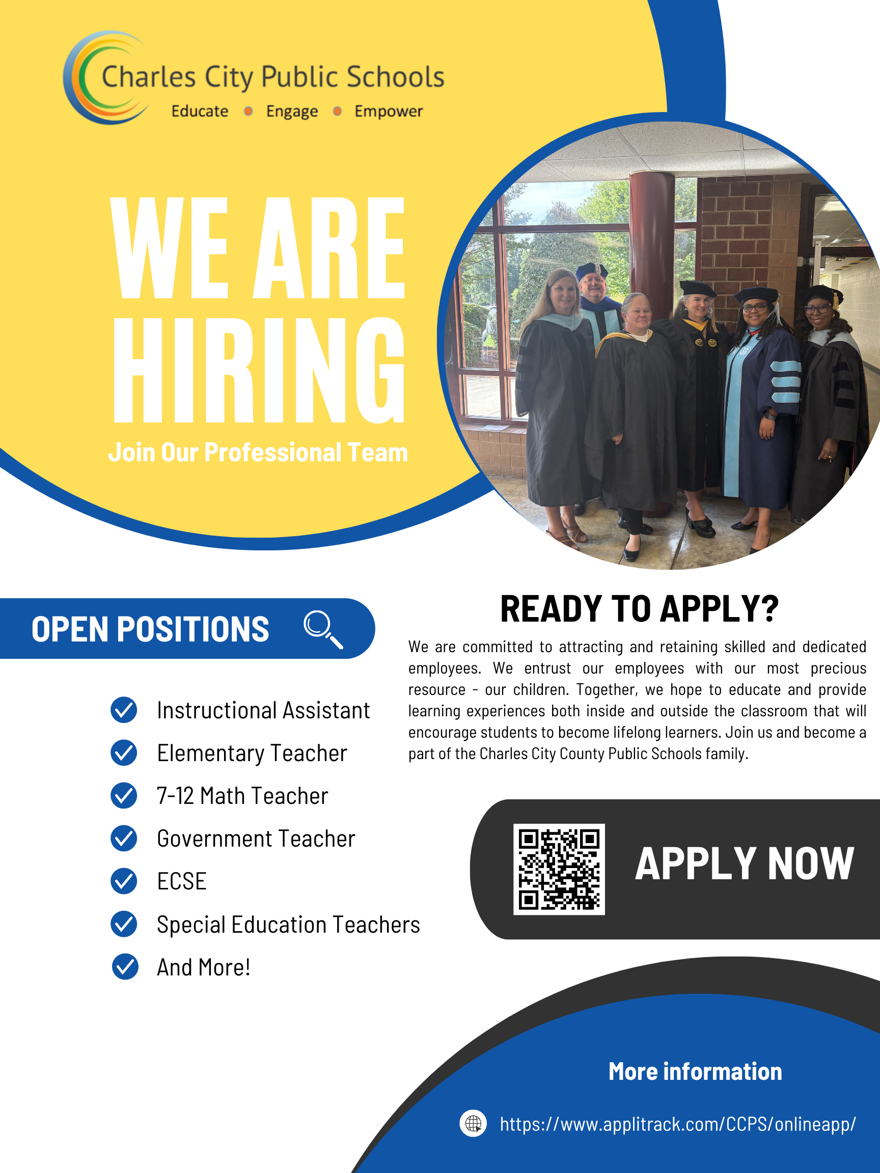 We're Hiring!