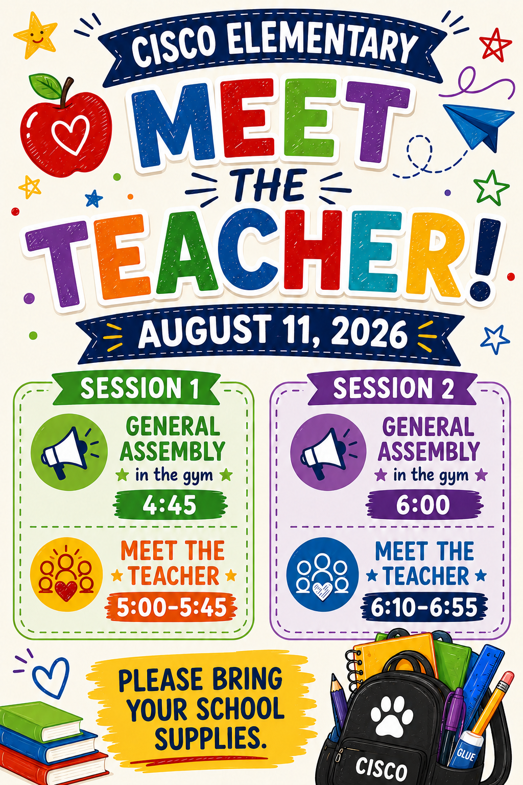 Meet The Teacher- Please Read-