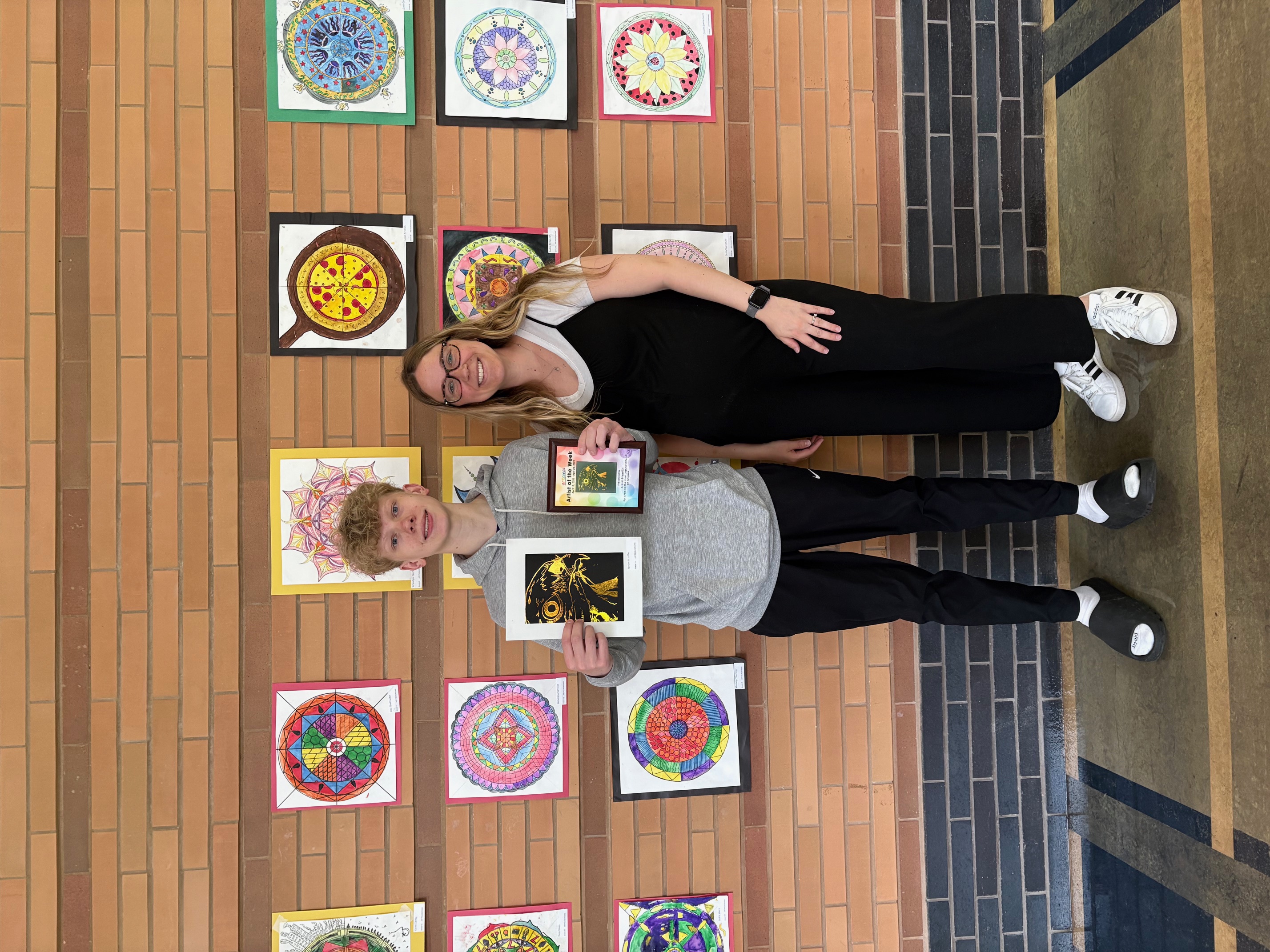 Gavin named Artsonia's Artist of the Week!