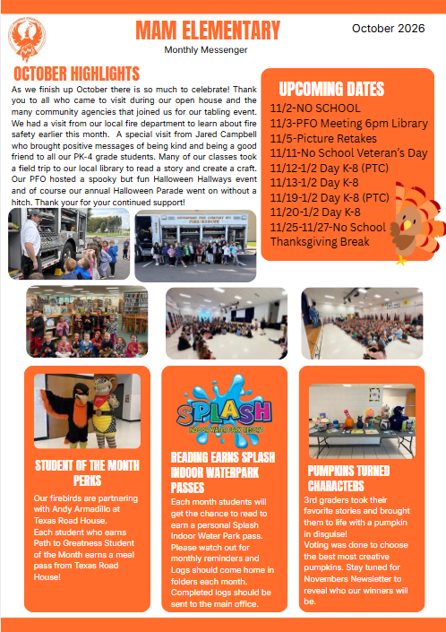 MAM October Monthly Messenger 