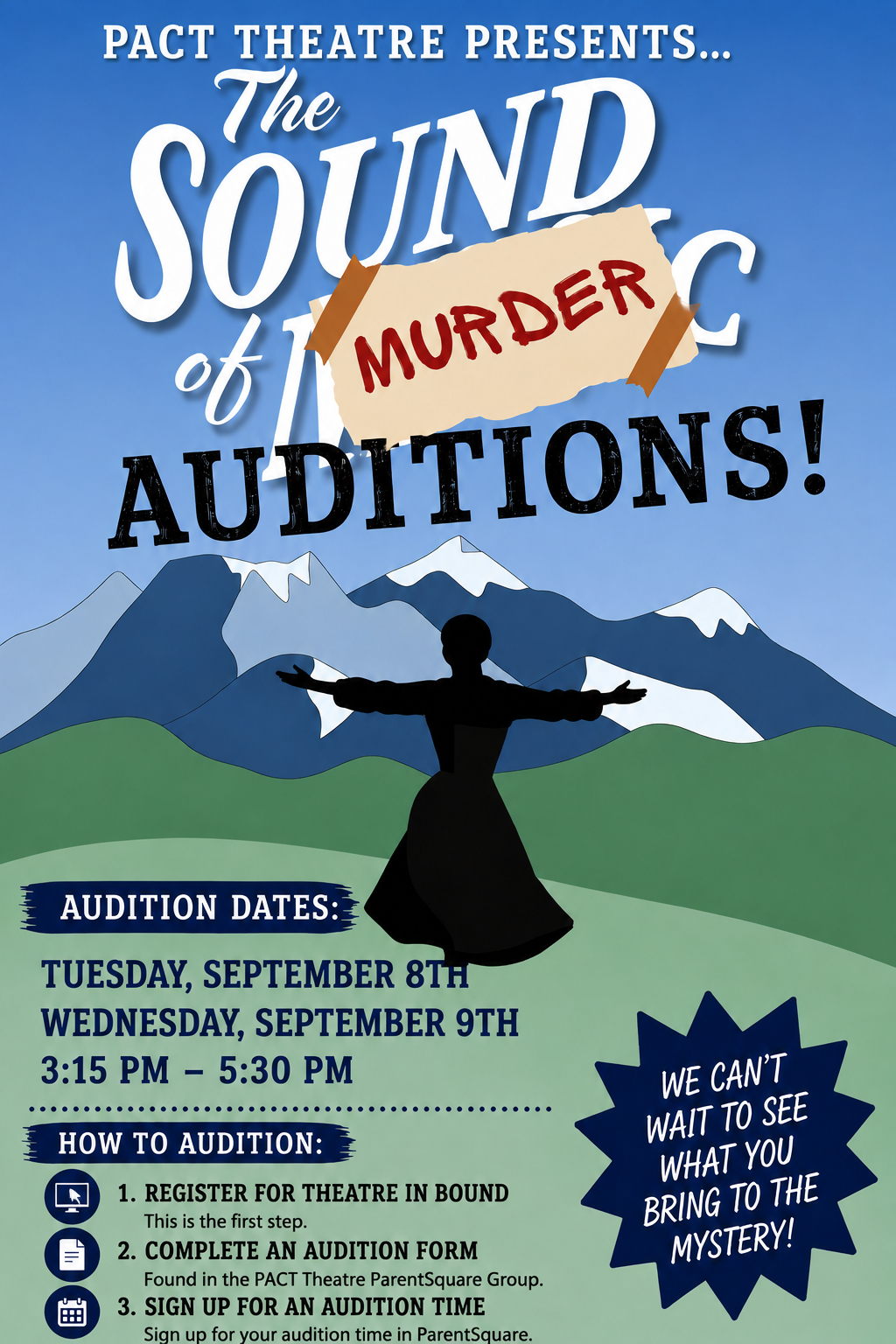 Register for Theatre: Auditions are next week!