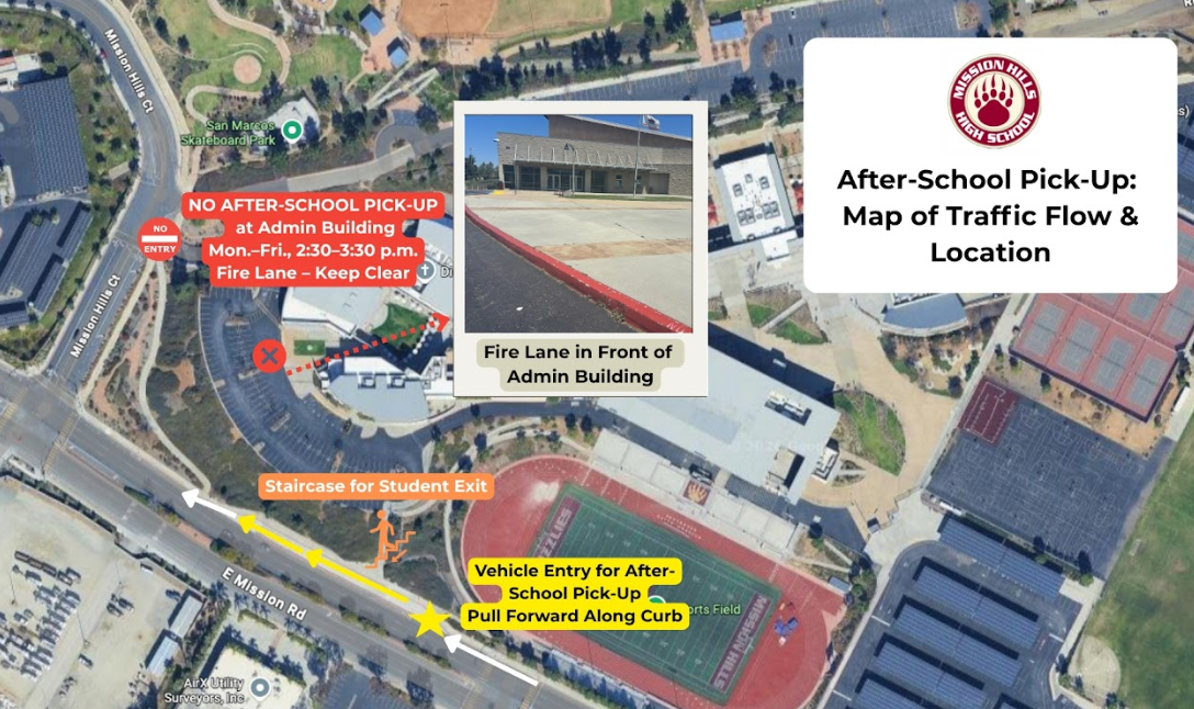 Reminder: Admin. Parking Lot Closed Daily from 2:30-3:30 p.m.
