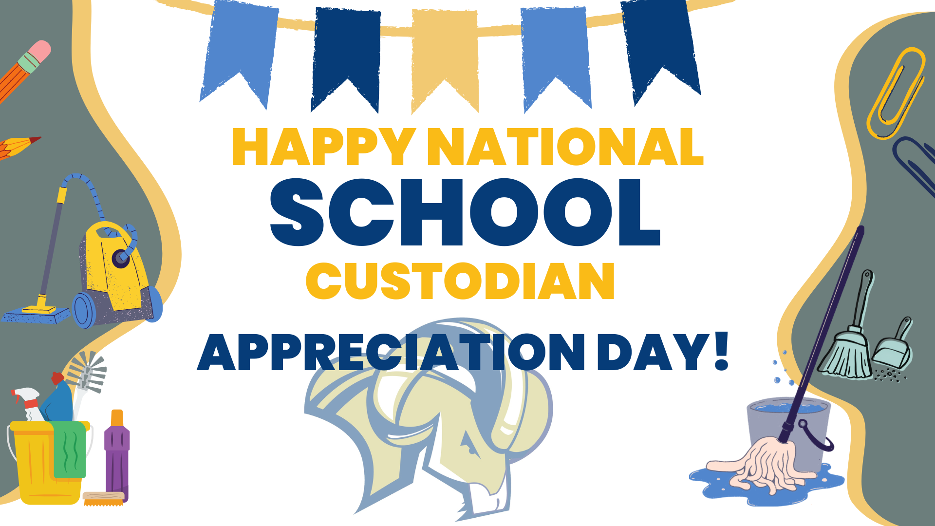 Happy National School Custodian Appreciation Day! 
