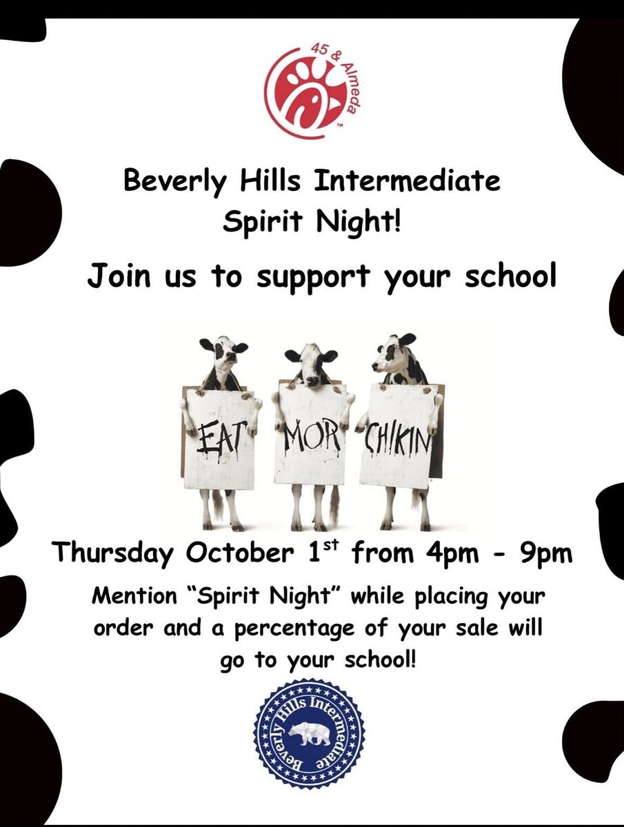 Copy of JOIN US- CFA Spirit Night Oct 1st 