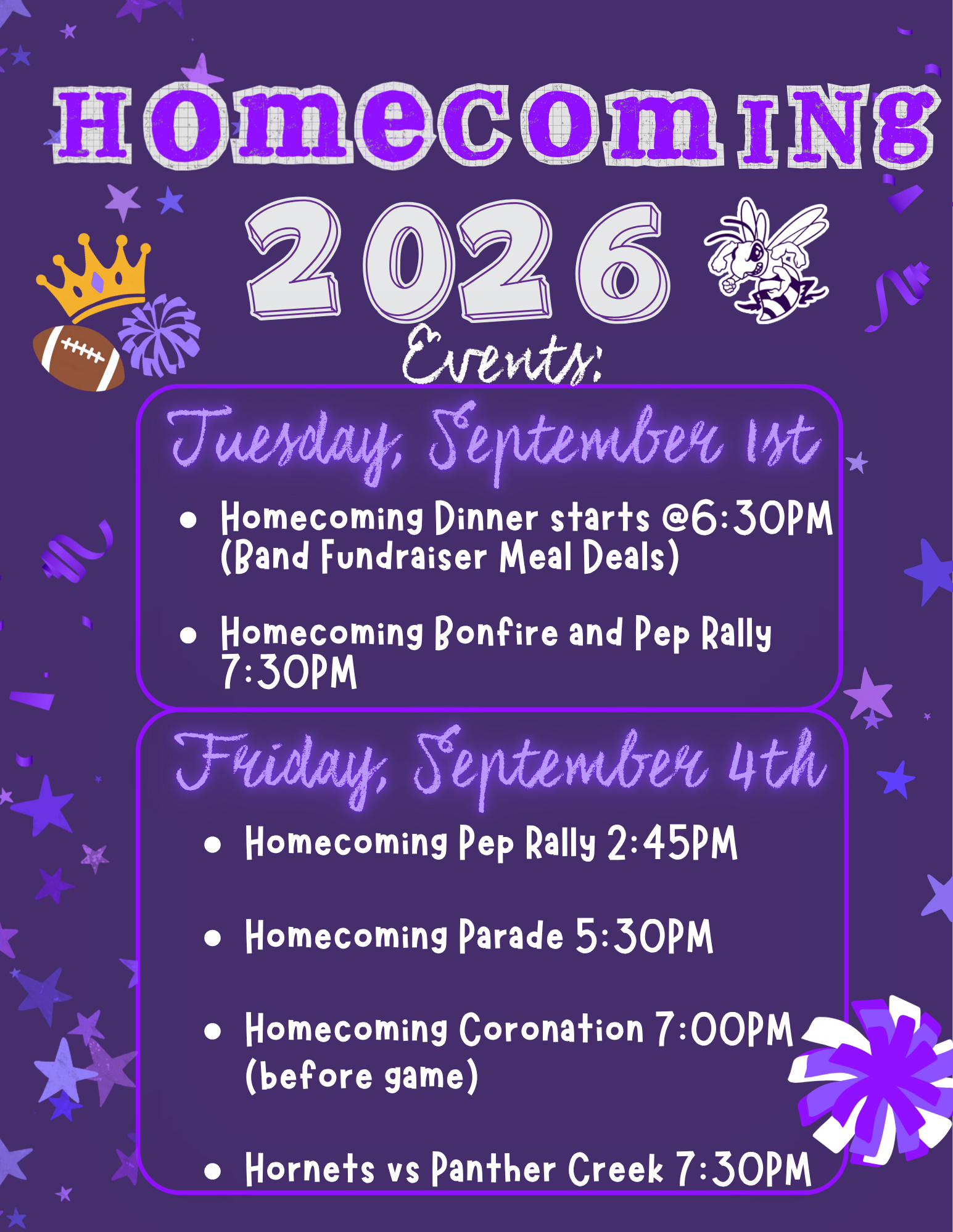 Homecoming Events