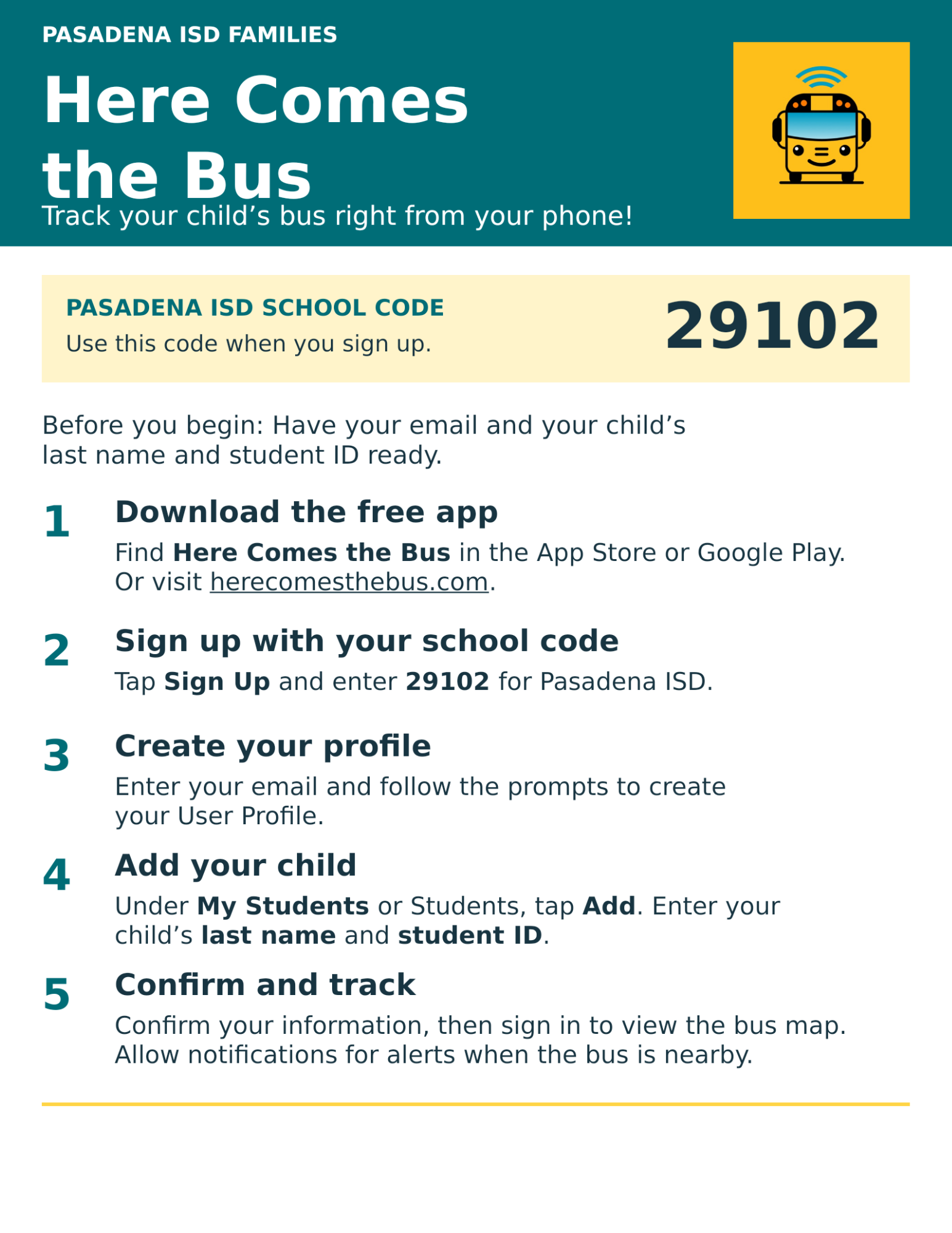 🚌 Here Comes the Bus: Track Your Child’s Bus
