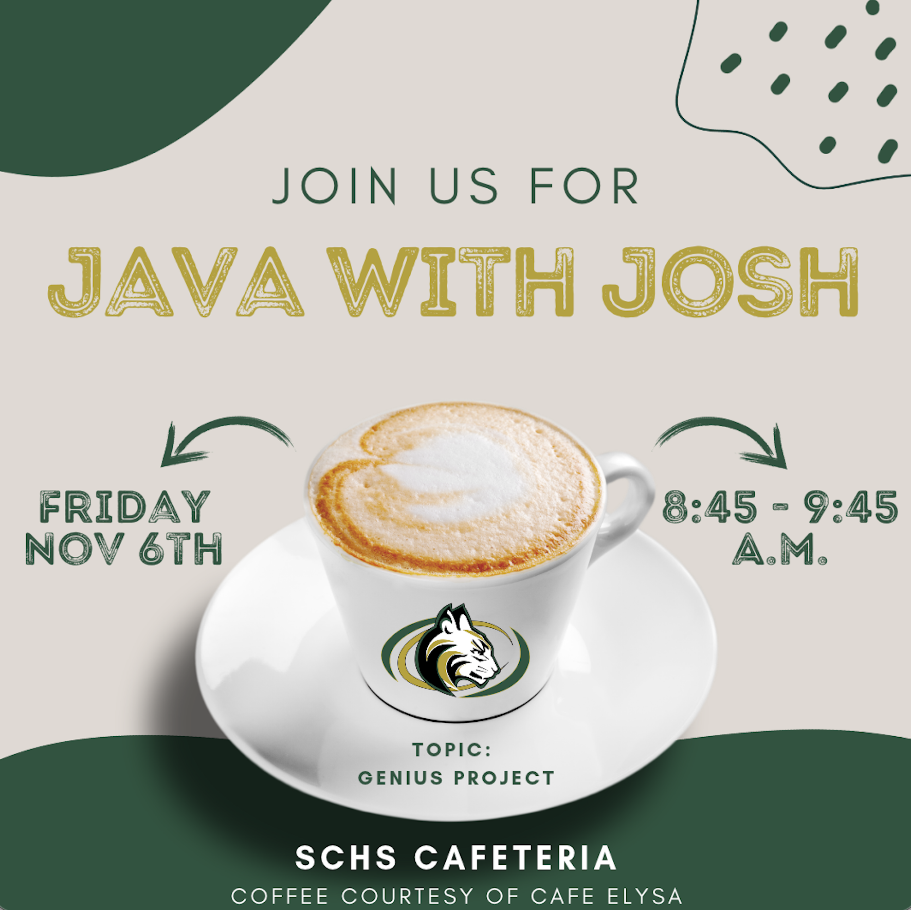 Java w/ Josh, 11/6