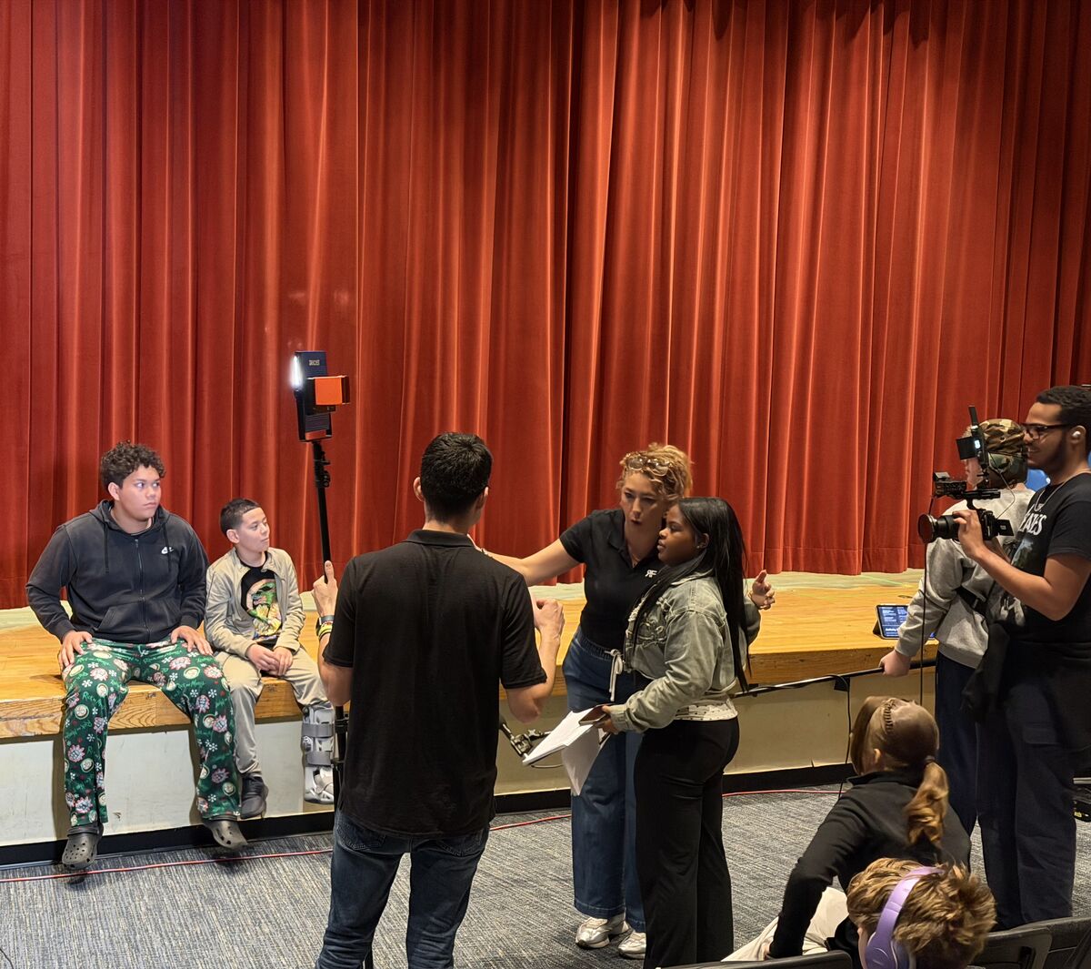 Legacy Academy Students Work Hands-On With Local Video Production Company