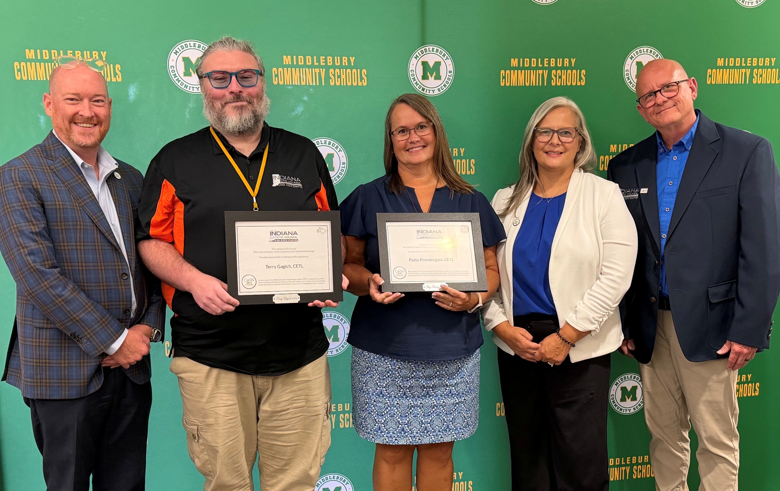 Tech Department Staff Honored
