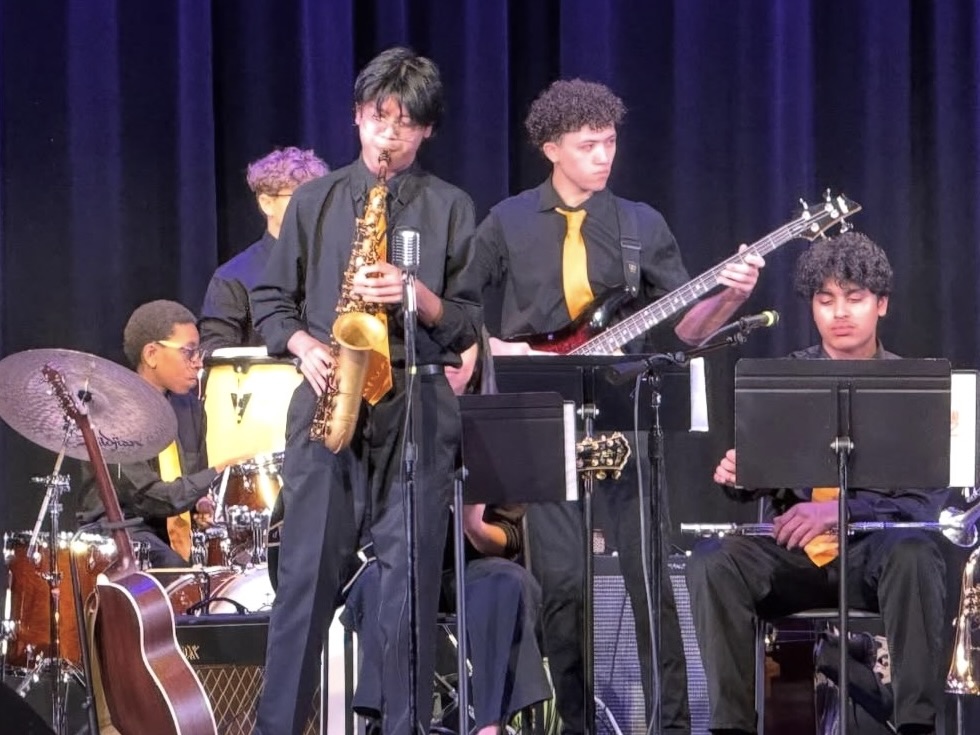 PHS jazz stars shine brightly indoors or out