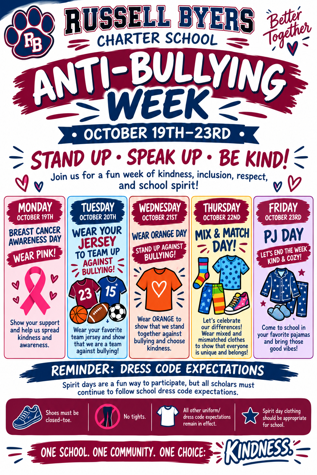 Anti-Bullying Spirit Week