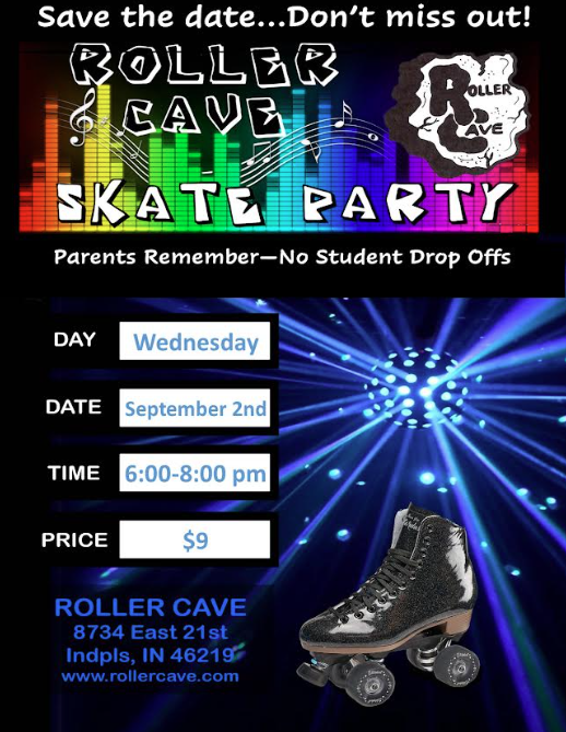 Skate Party Flyer