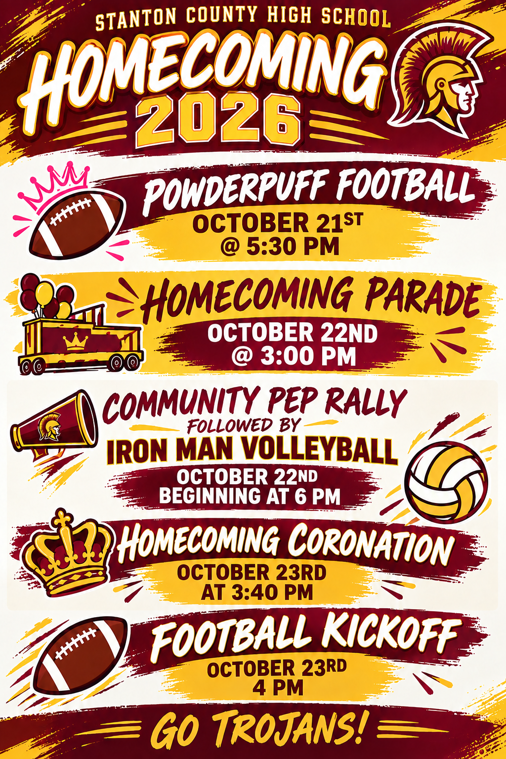 Full Homecoming Information